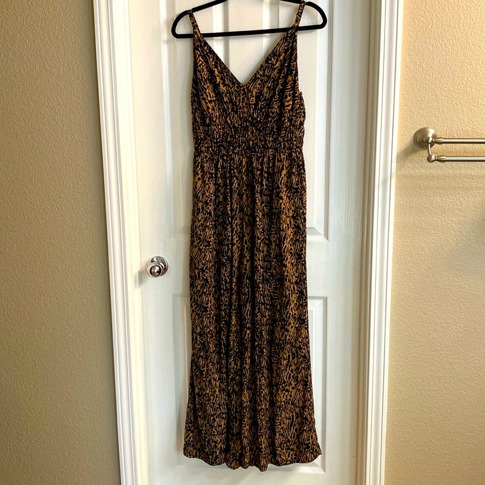 Khush black and tan jumpsuit size L